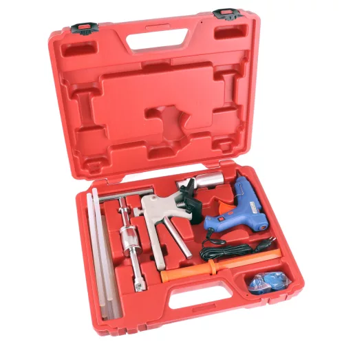 Set Profesional de Reparații Caroserie TC Technic SK2041 cu Pistol de Lipit 60W și Accesorii