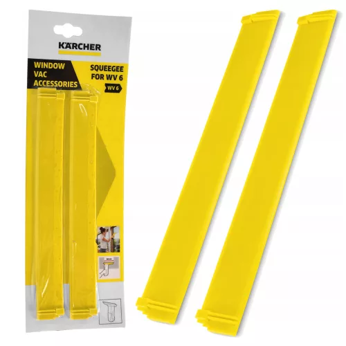 Set 2 Benzi Colectoare din Silicon pentru Apă KARCHER WV6, 280 mm, Cod Catalog 2.633-514.0