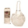 Geantă Retro Ecologică din Bumbac Natural, 40x35 cm - YORK ECO NATURAL