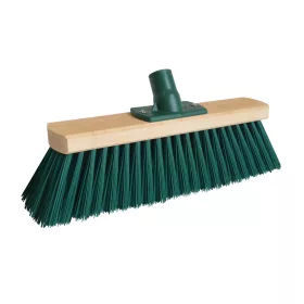 Mătură cu Cap de Lemn 30 cm - YORK - GRĂDINA DIN VIS