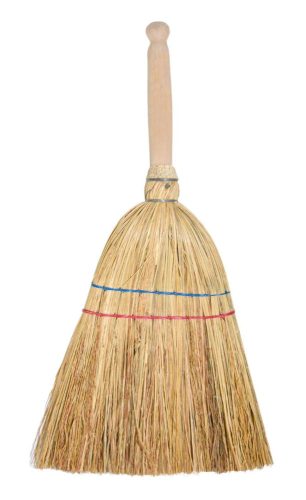 Mătură de Cirok cu Coadă Scurtă din Lemn SORGO MINI - YORK - GRĂDINĂ DIN VIS