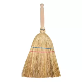   20 x Mătură de Cirok cu Coadă Scurtă din Lemn SORGO MINI - YORK - GRĂDINĂ DIN VIS