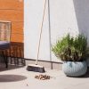 Mătură cu Bază din Lemn și Peri Naturali 40cm - YORK - CURĂȚENIE CASNICĂ