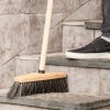 Mătură cu Bază din Lemn și Peri Naturali 40cm - YORK - CURĂȚENIE CASNICĂ