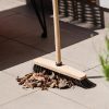 Mătură cu Bază din Lemn și Peri Naturali 40cm - YORK - CURĂȚENIE CASNICĂ