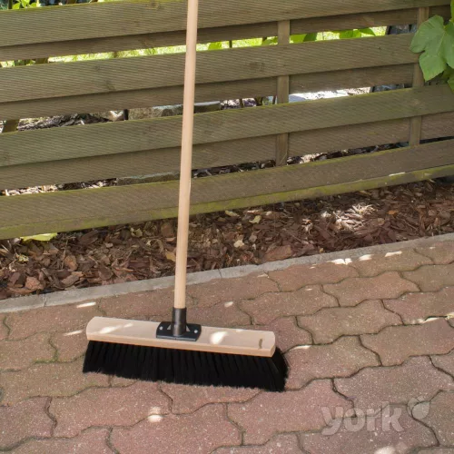 Mătură cu Cap din Lemn de 30 cm - YORK - GRĂDINĂ DIN VIS