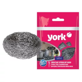   300 x Burete de oțel inoxidabil MINI 1 buc - YORK pentru Curățarea Eficientă a Vaselor