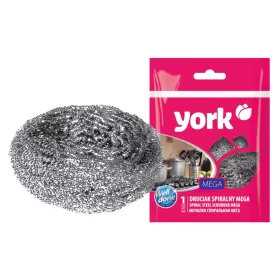   Spirală din Oțel Inoxidabil pentru Curățare MEGA 1 Bucată - YORK