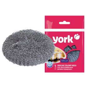 Perna de Curățare cu Oțel Inoxidabil MEGA 1 buc - YORK