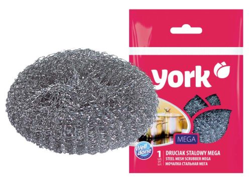 Perna de Curățare cu Oțel Inoxidabil MEGA 1 buc - YORK