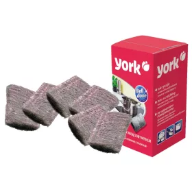   Set 6 Bureți din Lână de Oțel cu Săpun Preîncărcat - YORK