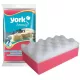 60 xSpongier de Masaj Dublu Stratificat - YORK Îngrijire Corporală