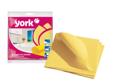 Set de 3 Lavete Universale pentru Uz Casnic, 35 x 35 cm - YORK