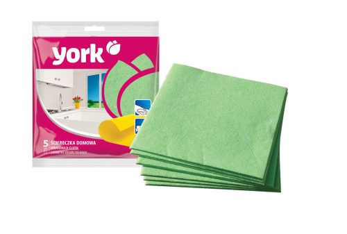 36 x Set de 5 Lavete Universale din Microfibră 35 x 35 cm - Ideal pentru Curățenie Generală - YORK