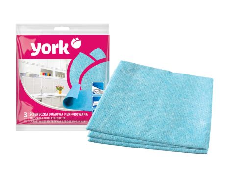 Lavete Perforate pentru Uz Casnic 17 x 17,5 cm, Set 3 Bucăți - YORK