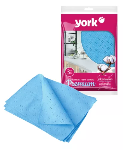 Set 3 Lavete Menajere din Bumbac - YORK Premium