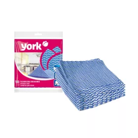   Set 10 Lavete de Bucătărie YORK, 35 x 35 cm, pentru Suprafețe Delicate
