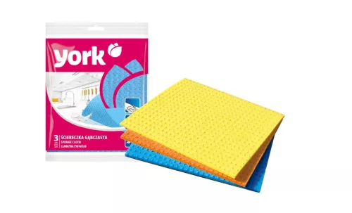 Set 3 Lavete Absorbante 17,5 x 15,5 cm - YORK