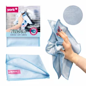   Cârpă din Microfibră pentru Geamuri 30 x 30 cm - 1 Bucată - YORK
