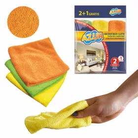   Set Lavete Tradiționale din Microfibră 2+1 Gratuit 30 x 30 cm - YORK