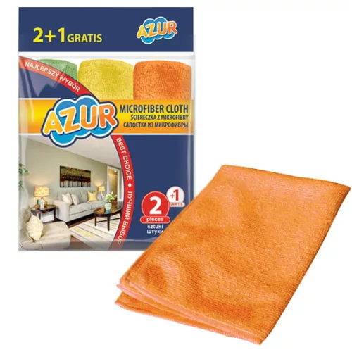 Set Lavete Tradiționale din Microfibră 2+1 Gratuit 30 x 30 cm - YORK