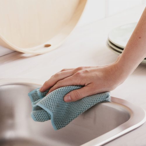 Laveta Ecologică din Microfibră 30 x 30 cm - YORK Eco Natural Ocean