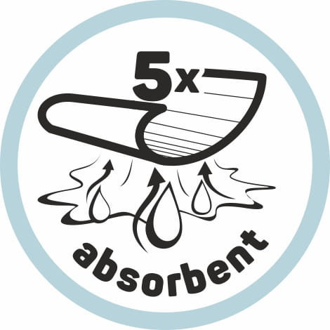 Laveta Ecologică din Microfibră 30 x 30 cm - YORK Eco Natural Ocean