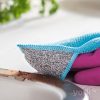 Ștergător din Microfibră 35 x 35 cm - 1 Bucată - YORK Power Scrub pentru Curățare Universală