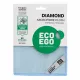 Mikrofișă pentru Suprafață de Sticlă York DIAMOND ECO EGO, 40x40 cm, Microfibră, Ecologică