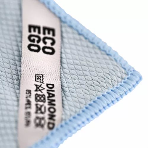 Mikrofișă pentru Suprafață de Sticlă York DIAMOND ECO EGO, 40x40 cm, Microfibră, Ecologică
