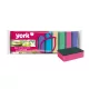 Set de Bureți de Frecat 10 bucăți - YORK, pentru Bucătărie, cu Două Fețe