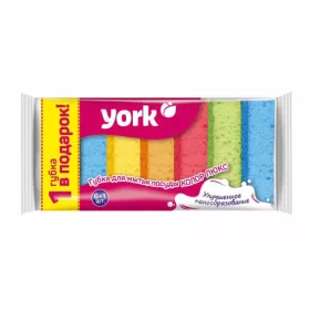 Burete abraziv COLOR LUX 6+1 buc - YORK