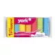 Burete abraziv COLOR LUX 6+1 buc - YORK