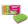 Burete de Curățare Ondulat WAVE 4+1 bucăți - YORK