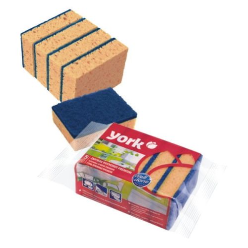 Bureți de Curățare Premium pentru Bucătărie - Set 5 Bucăți - YORK