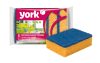 Set de 5 Bureți Premium pentru Bucătărie - YORK, Strat Abraziv și Spumă Porosă de Înaltă Calitate