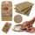 Set 3 Bureți de Curățare din Material Natural - YORK ECO NATURAL, Fibre de Agave și PET Reciclat