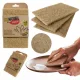 Set 3 Bureți de Curățare din Material Natural - YORK ECO NATURAL, Fibre de Agave și PET Reciclat