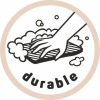 Set 3 Bureți de Curățare din Material Natural - YORK ECO NATURAL, Fibre de Agave și PET Reciclat