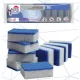 Set 10 Bucăți Bureți de Curățare Antibacterieni YORK BACTERIA STOP cu Cink Ultra-Fresh DW 30