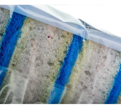 Set 10 Bucăți Bureți de Curățare Antibacterieni YORK BACTERIA STOP cu Cink Ultra-Fresh DW 30