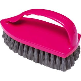   Perie de Curățare în Formă de Fier MAXI - YORK, Dimensiuni 7x9x15 cm, Material Plastic, Pentru Suprafețe Dure