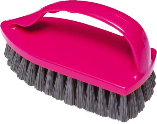Perie de Curățare în Formă de Fier MAXI - YORK, Dimensiuni 7x9x15 cm, Material Plastic, Pentru Suprafețe Dure