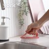 Perie de Curățare în Formă de Fier MAXI - YORK, Dimensiuni 7x9x15 cm, Material Plastic, Pentru Suprafețe Dure