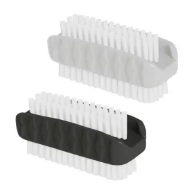   24 x Perie de Unghii Dublă Față 1 Buc - YORK, Dimensiune 9x7x4 cm, Material Plastic și Metal
