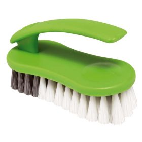   Perie de Curățare DUO - YORK, 14x6x8 cm, Sârmă de Oțel și Peri Polipropilenă, pentru Îndepărtarea Murdăriei Încăpățânate