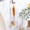 Perie de Vase din Bambus - York Eco Natural, 22 cm, Bej-Maro