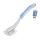Perie de Vase cu Mâner Lung și Tehnologie Oprire Bacterii - 27 cm, Antimicrobian, Albastru Gri
