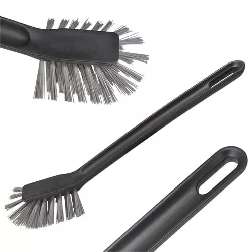 Perie de Vase SCANDI Gri cu Mâner Ergonomic din Materiale Reciclate - YORK