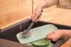 Perie de Vase SCANDI Gri cu Mâner Ergonomic din Materiale Reciclate - YORK